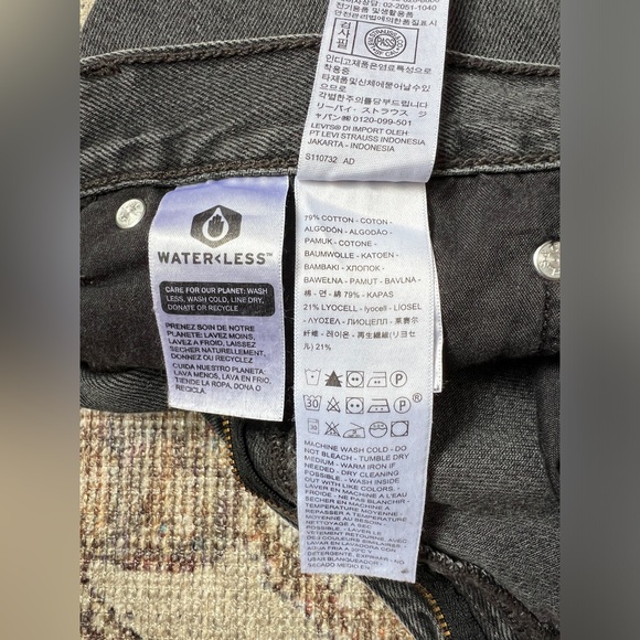 Levi’s Premium High Loose Shorts - Size 31 - Picture 6 of 10